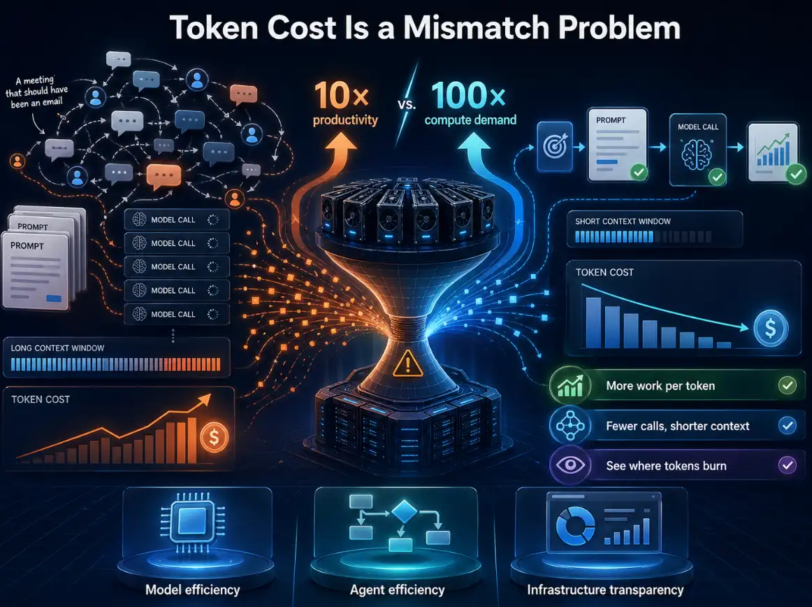 Token Cost Is a Mismatch Problem