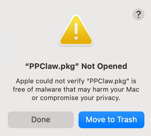 PPClaw package installer launch